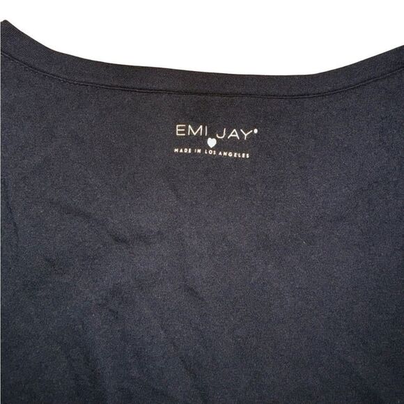 Emi Jay Los Angeles Black Muscle Tank - One Size - Picture 5 of 5